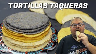 Tortillas de maiz perfectas🌮 2 ingredientes🌮🌽🌽 [upl. by Grosmark443]