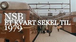 ET kvart sekel til Film til NSB sitt 125 års jubileum i 1979 [upl. by Enyawal95]