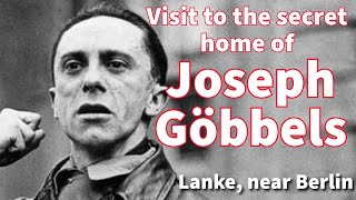 Vist to the secret home of Josef Goebbels at Bogensee near Lanke north east of Berlin [upl. by Stranger]