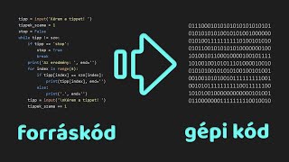 Hogyan lesz a forráskódból gépi kód Hogyan működik a compiler és az interpreter [upl. by Franek]