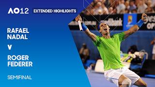 Rafael Nadal v Roger Federer Extended Highlights  Australian Open 2012 Semifinal [upl. by Teragram321]