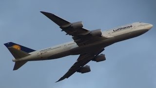 Lufthansa Boeing 7478 Takeoff at ILA Berlin Air Show 2012 full HD [upl. by Bartholomew]