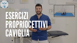 Esercizi propriocettivi Caviglia [upl. by Gladi]