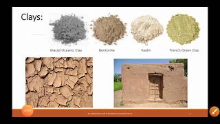 lecture 6 Geotech Clay Mineralogy silica sheet Gibbsite [upl. by Cerell]