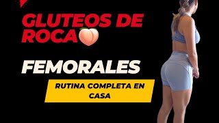 Efectivo Rutina Para Gluteos Abdomen y Femorales DUROS en Casita 🔥🍑🏠 [upl. by Burta153]