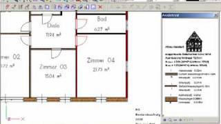 ALLPLANTV  CAD DESIGN  Allplan Assistenten Wand Material Tauschen [upl. by Strenta824]