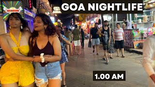 Top Night Clubs Of Goa Titos Lane near Baga Beach  Entry Price [upl. by Nathanil]