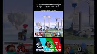 🔅🎮🔅steve em super smash bros® [upl. by Gennie]