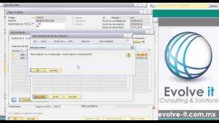 La conciliacion bancaria en SAP Business One [upl. by Etat]