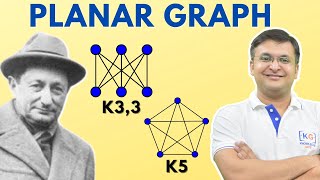 25  Planer NonPlaner Graph K5 K33 in Graph Theory [upl. by Freedman601]