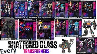 Every Transformers Shattered Glass Comparison List [upl. by Hamil]