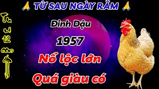 TIN CHẤN ĐỘNG ĐINH DẬU 1957 VÉT CẠN LỘC TRỜI  TỪ SAU 15 RẰM NỔ LỘC CỰC LỚN GIÀU HƠN CẢ TỶ PHÚ [upl. by Nelg]