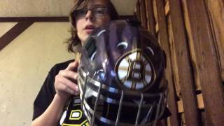 New goalie mask review [upl. by Leoni]