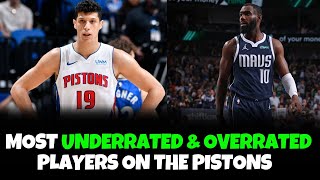 The Most Overrated And Underrated Players On The Detroit Pistons 202425 Roster [upl. by Oswal934]