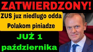 ZUS już niedługo odda Polakom pieniądze Sprawdź ile ci się należy EMERYTURY 2024 [upl. by Chambers]