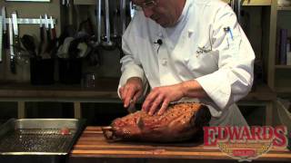 How To Carve Virginia Country Ham [upl. by Auhso]