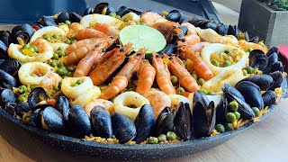 Paella aux fruits de mer astuces pour réussir une délicieuse Paella [upl. by Manley]