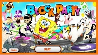 Block Party  Spongebob Games [upl. by Nosnar]