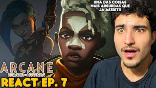 ARCANE É UM ABSURDO JINX VS EKKO React Arcane EP 7 [upl. by Jemena118]