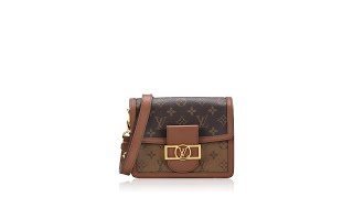 Louis Vuitton Monogram Reverse Mini Dauphine [upl. by Akimrej922]