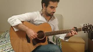 Ancora ancora ancora  Mina fingerstyle guitar cover by Francesco Ammendolia [upl. by Norm200]