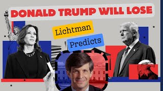 Lichtman 2024 Prediction Favors Kamala Harris Win  Lichtman on 2024 Election  Lichtman 13 Keys [upl. by Bohlin]