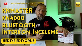 KNMASTER KN4000 Bluetooth İnterkom Seti İnceleme  Hayat Motorla Güzel [upl. by Sleinad]