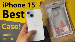 iPhone 15❤️ 3 Best Cases  Back Cover  Affordable💯  Under Rs 500  Oct 2023 [upl. by Macdonell]