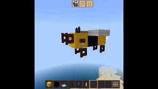 Build a realistic Bee in Minecraft minecraft shortytshorts trending viralshort short [upl. by Primaveria]