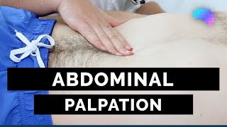 Abdominal Palpation  OSCE Guide  Clip  UKMLA  CPSA [upl. by Whiney]