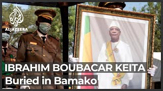 Mali holds state ceremony for exPresident Ibrahim Boubacar Keita [upl. by Crotty]