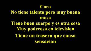 Willie Colon Talento de television Letra [upl. by Ellennahs753]