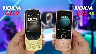 NOKIA 6310 Vs NOKIA 225 4G  Which is Best [upl. by Netsreik]