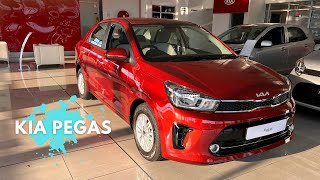 2022 KIA Pegas 14L LX amp EX review  Rivals Features and Cost of ownership [upl. by Acireit]