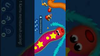 🐍wormate io  worms zone io❤  pro skills gameplay 286  Worms [upl. by Arraet]