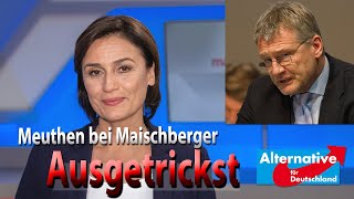 Warum Jörg Meuthen und die AfD bei Maischberger vorgeführt wurden [upl. by Dibri]