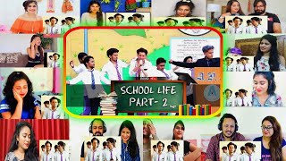 SCHOOL LIFE PART2  Round2hell  R2h  Mix Mashup Reaction [upl. by Eynobe]