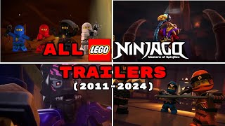 All Ninjago Trailers 20112024 [upl. by Amilas]