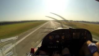 pilotsEYEtv HD  Piper PA38 Tomahawk Celle  Bayreuth  Nürnberg EDDN [upl. by Lerim]