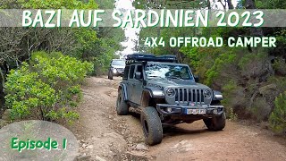 Sardinien 2023 Overlanding Offroad schöne Stellplätze Episode 1 [upl. by Leay652]