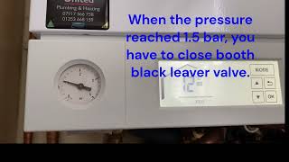 How To Top Up The Pressure  Repressurise On Your Viessmann Vitodens Combi Boiler [upl. by Eannej59]