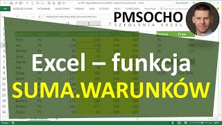 EXCEL  Funkcja SUMAWARUNKÓW [upl. by Leviram315]