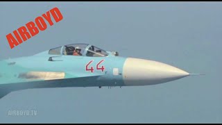 Russian Sukhoi Su27 [upl. by Hsirt]