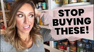 10 things to STOP BUYING to cut your grocery bill in half Jordan Page [upl. by Berky]