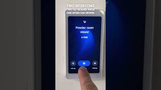 Multiple Intercoms and G2 Reader Pros connected to one viewer ubiquiti accesscontrol unifi [upl. by Rehttam]