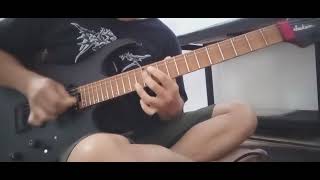 DEADSQUAD  MANUFAKTUR REPLIKA BAPTIS  guitar Solo cover [upl. by Hplodnar883]