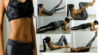 पेट की चर्बी घटाएं सिर्फ 10 मिनट में  5 Super Easy Exercises to Reduce Belly fat in 1 Week Hindi [upl. by Furgeson]