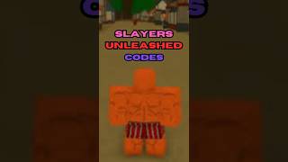 Slayers Unleashed codes roblox [upl. by Kassia]