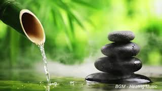 Relaxing Piano Music Bamboo Water Fountain Sleep Music Relaxing Music Meditation Music [upl. by Ettesil]