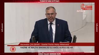 Saadet Partili Çalışkan’dan iktidara sert tepki Her şeyi sattınız hiç olmazsa Filistin’i satmayın [upl. by Hollis]